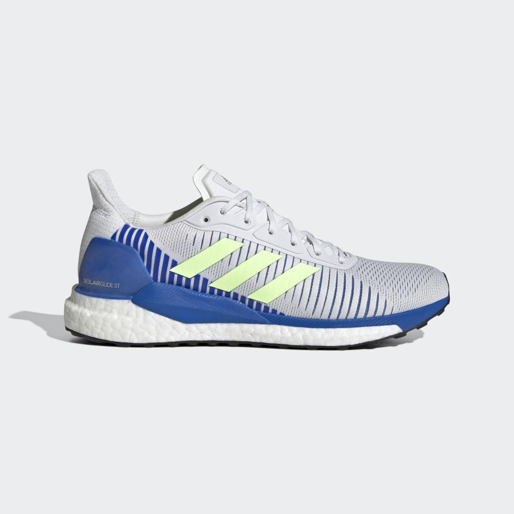 Adidasi Alergare Adidas Solar Glide ST 19 Barbati Romania - Albi/Verzi/Albastri EE4291